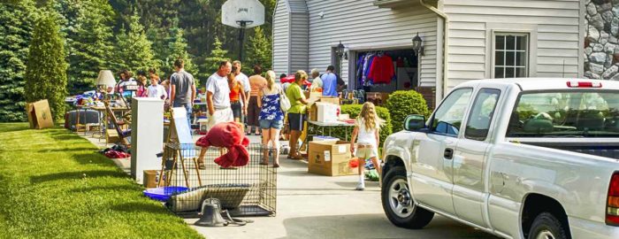 how to be successful with your garage sale